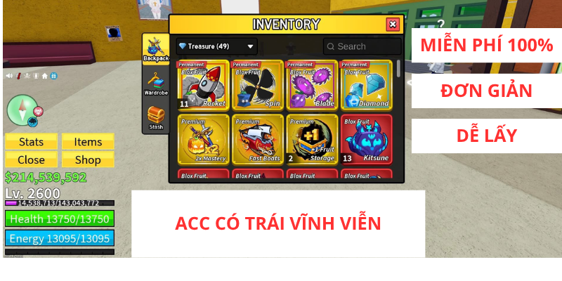 acc co trai vinh vien