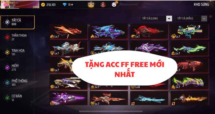acc ff miễn phí