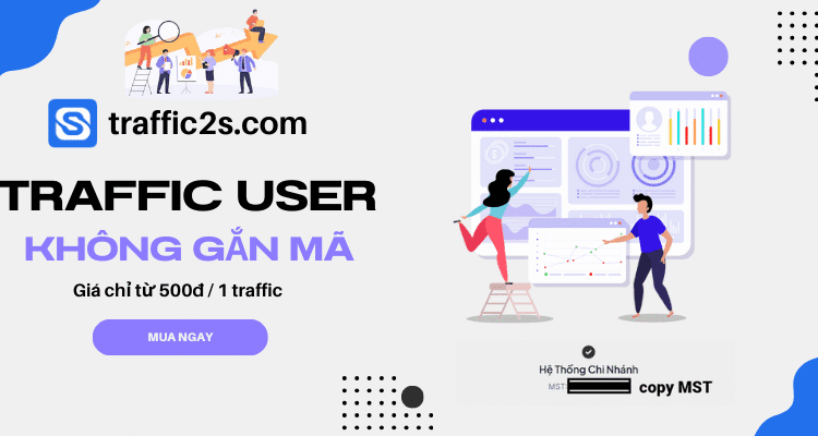Traffic user không gắn mã