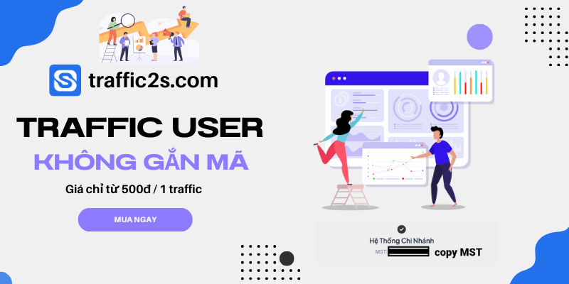 Traffic user không gắn mã